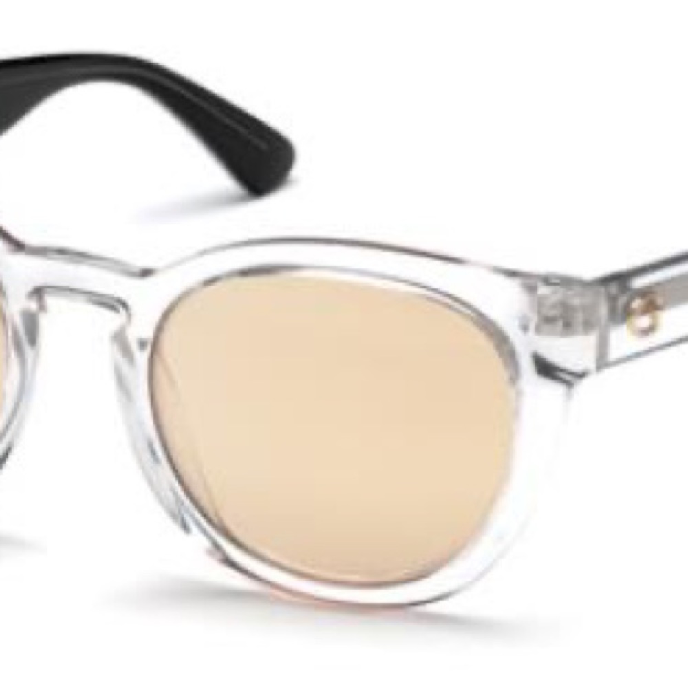 NWOT GUESS STYLISH FROSTED SUNGLASSES GU7478-Comes with bonus NEW COACH case